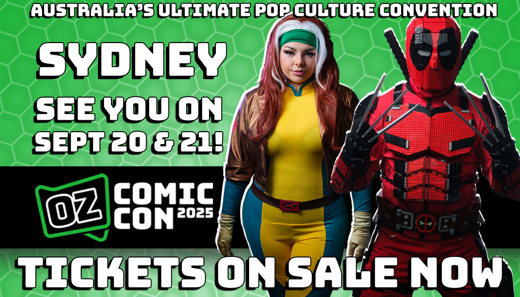 Official Oz Comic-Con Sydney 2025 poster, 20–21 September