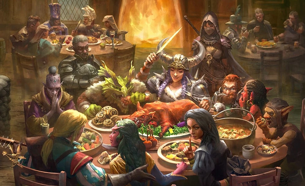 Official artwork for Dungeons & Dragons Beginner Class