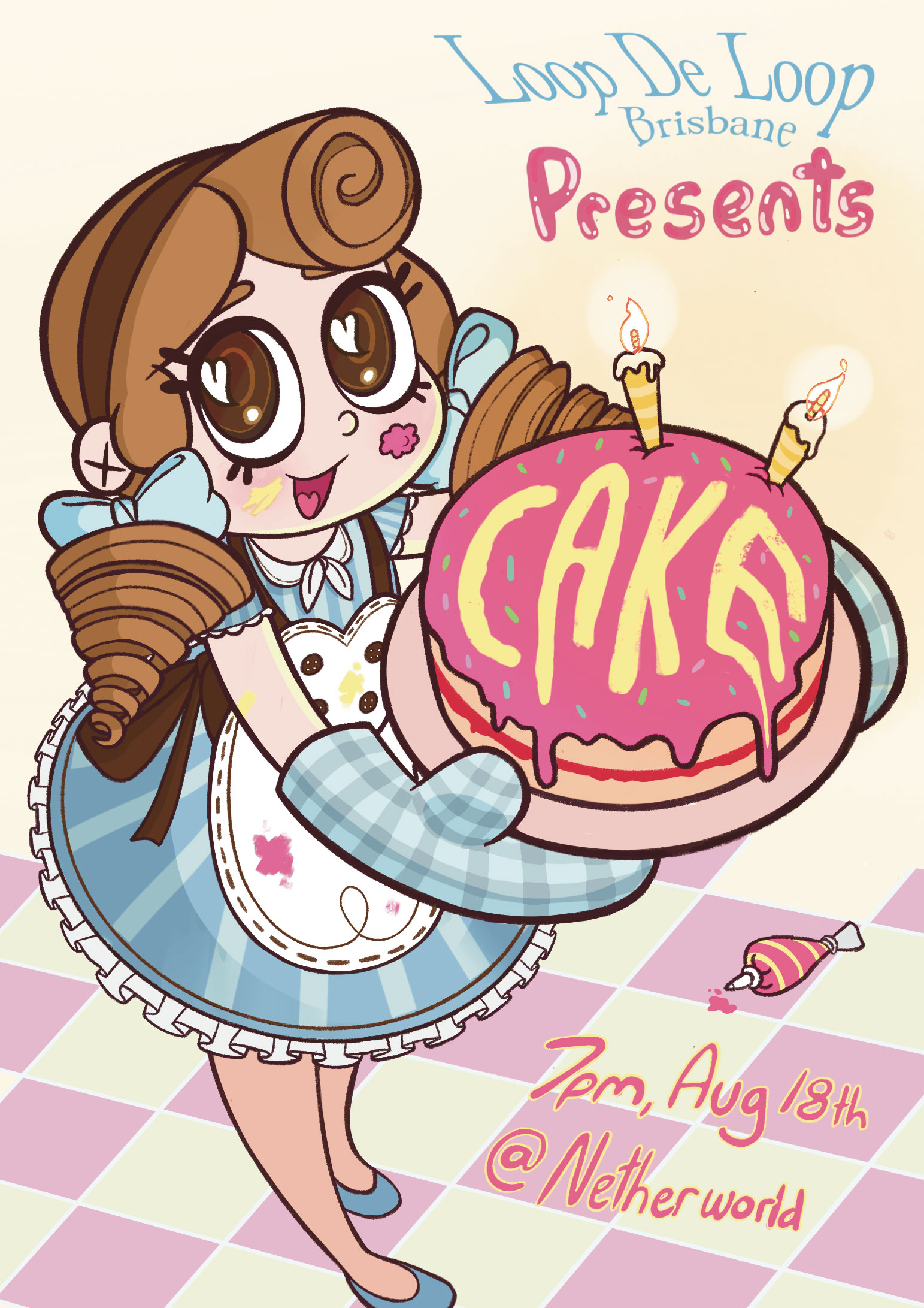 Official artwork for Loop de Loop 15th Anniversary — CAKE