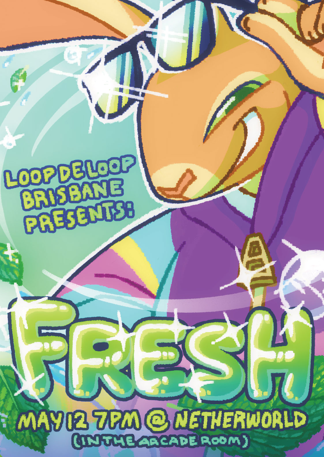 Official artwork for Loop de Loop Mini Animation Festival — FRESH