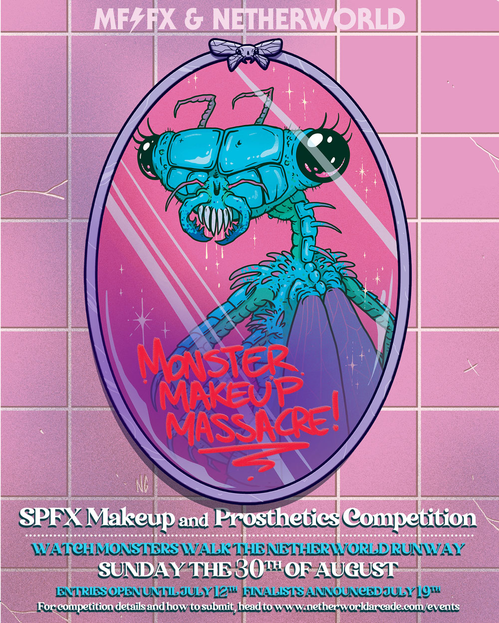 Official artwork for Monster Makeup Massacre 2026