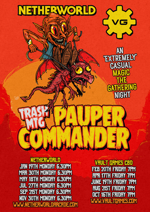 Official artwork for Trash MTG — Pauper Commander