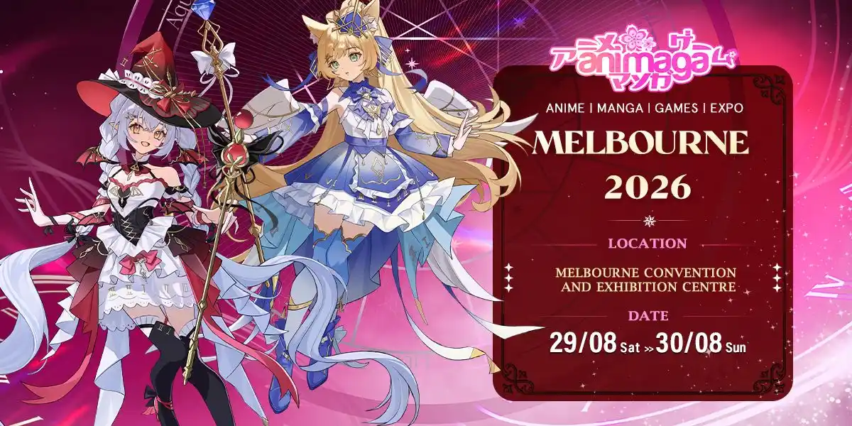 Official artwork for Animaga Melbourne 2026