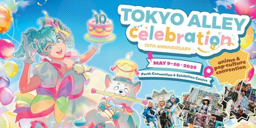 Official Tokyo Alley CELEBRATION 2026 artwork