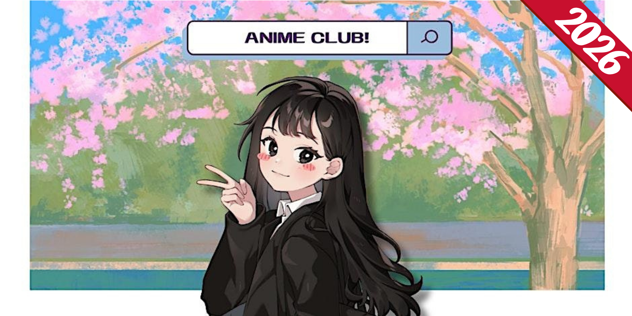 Official Randwick Library Anime Club 2026 series poster